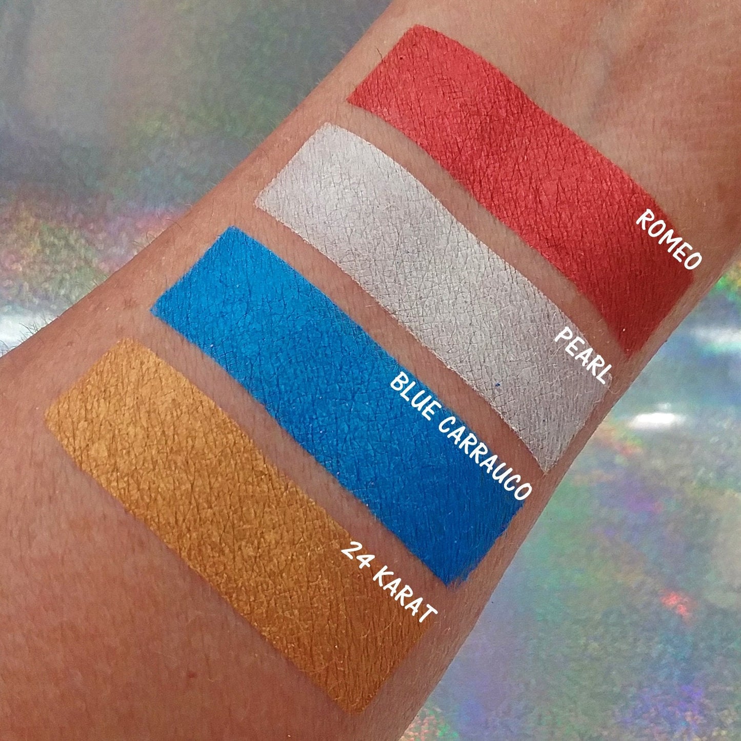 Blue Pressed Mineral Eyeshadow-Blue Carrauco