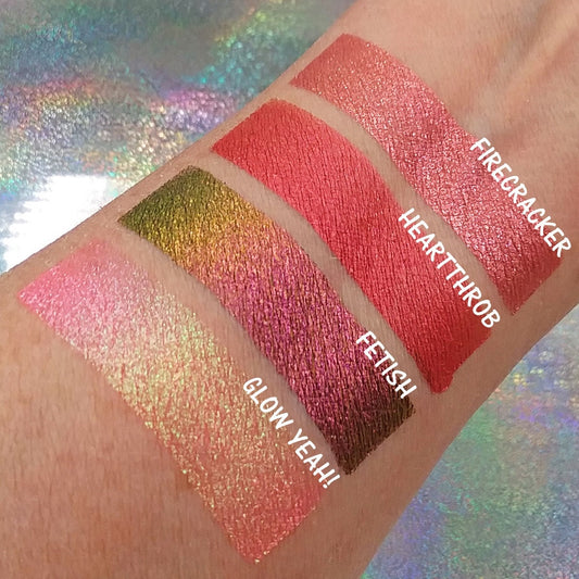 Red Pressed Mineral Eyeshadow-Heartthrob