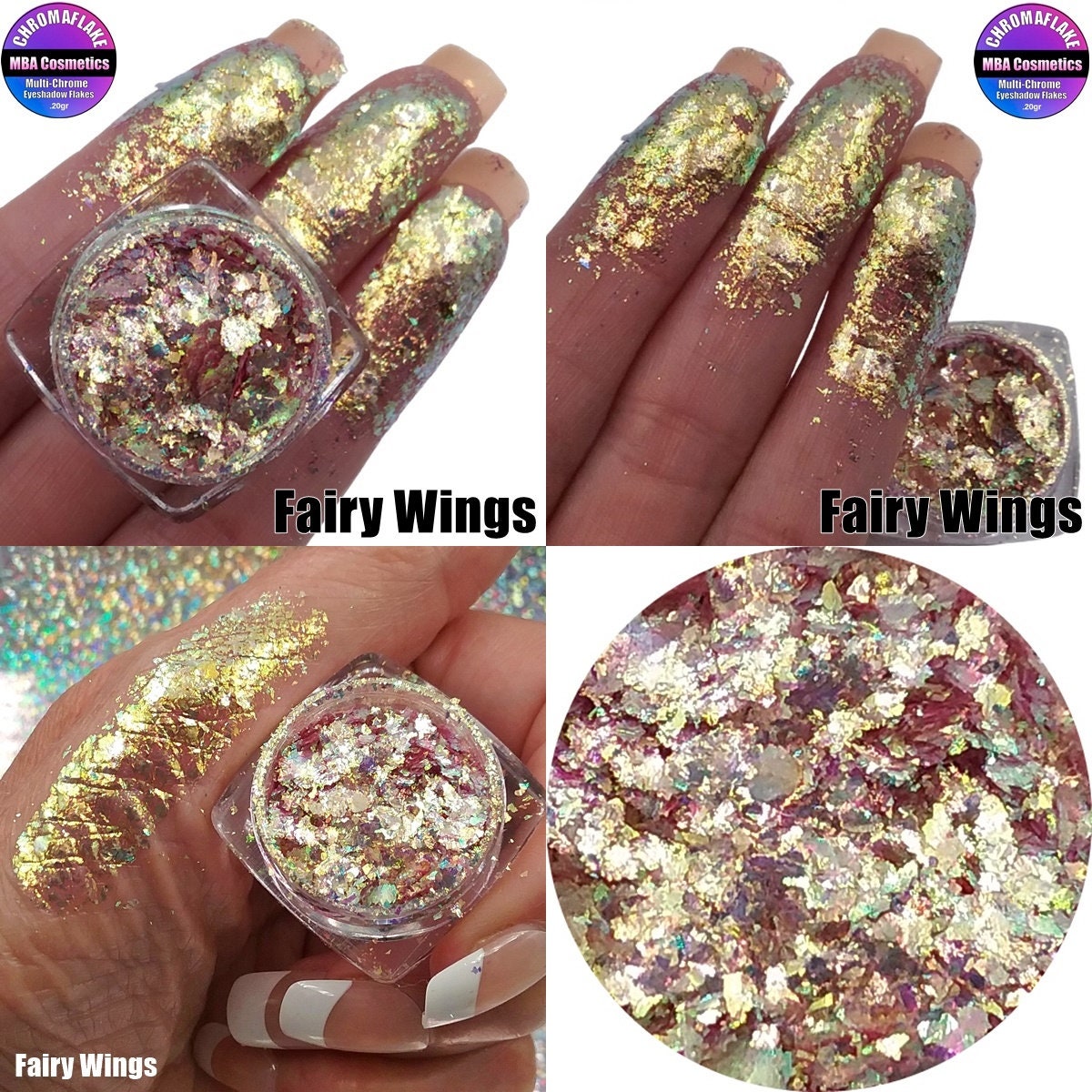 Fairy Wings-Chromaflake Multichrome Flake Eyeshadow Flakes