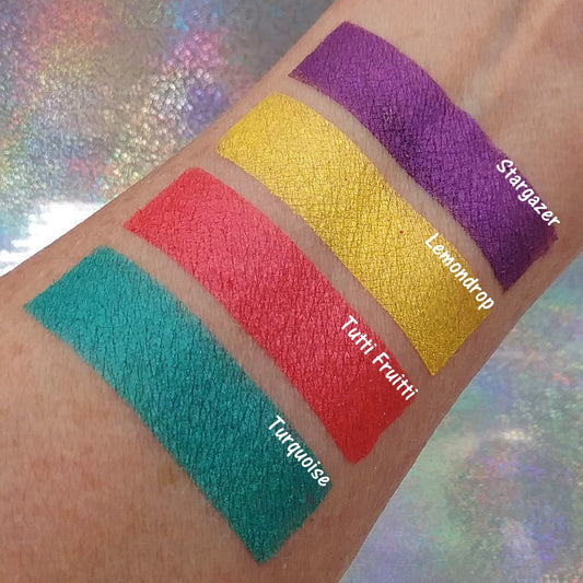 Turquoise-Pressed Mineral Eyeshadow