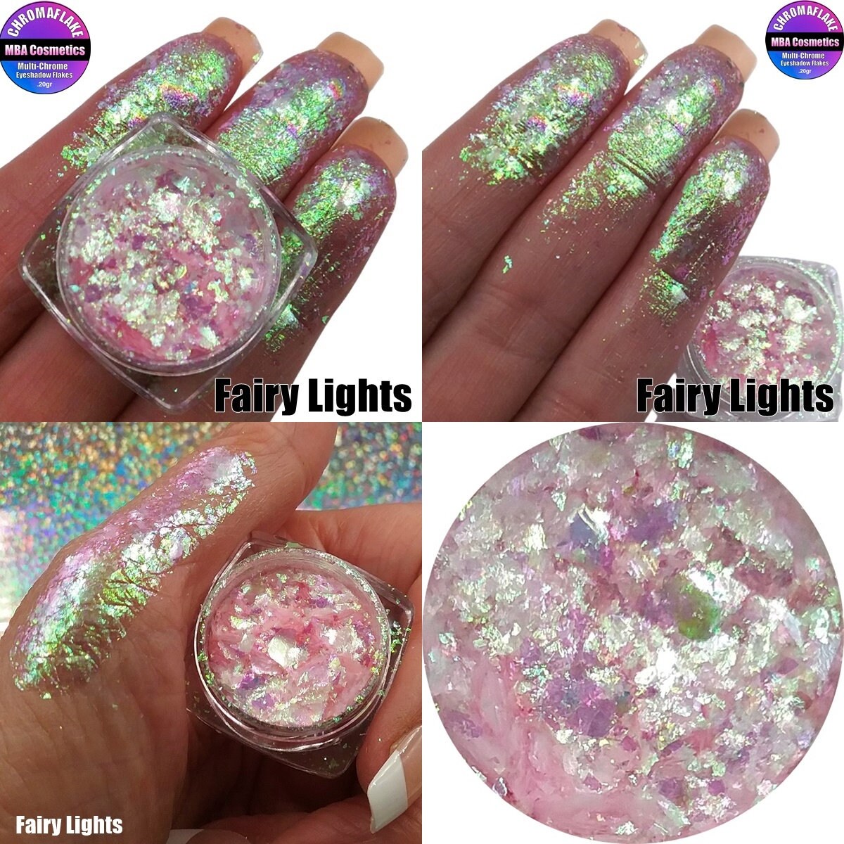 Fairy Lights-Chromaflake Multichrome Flake Eyeshadow Flakes