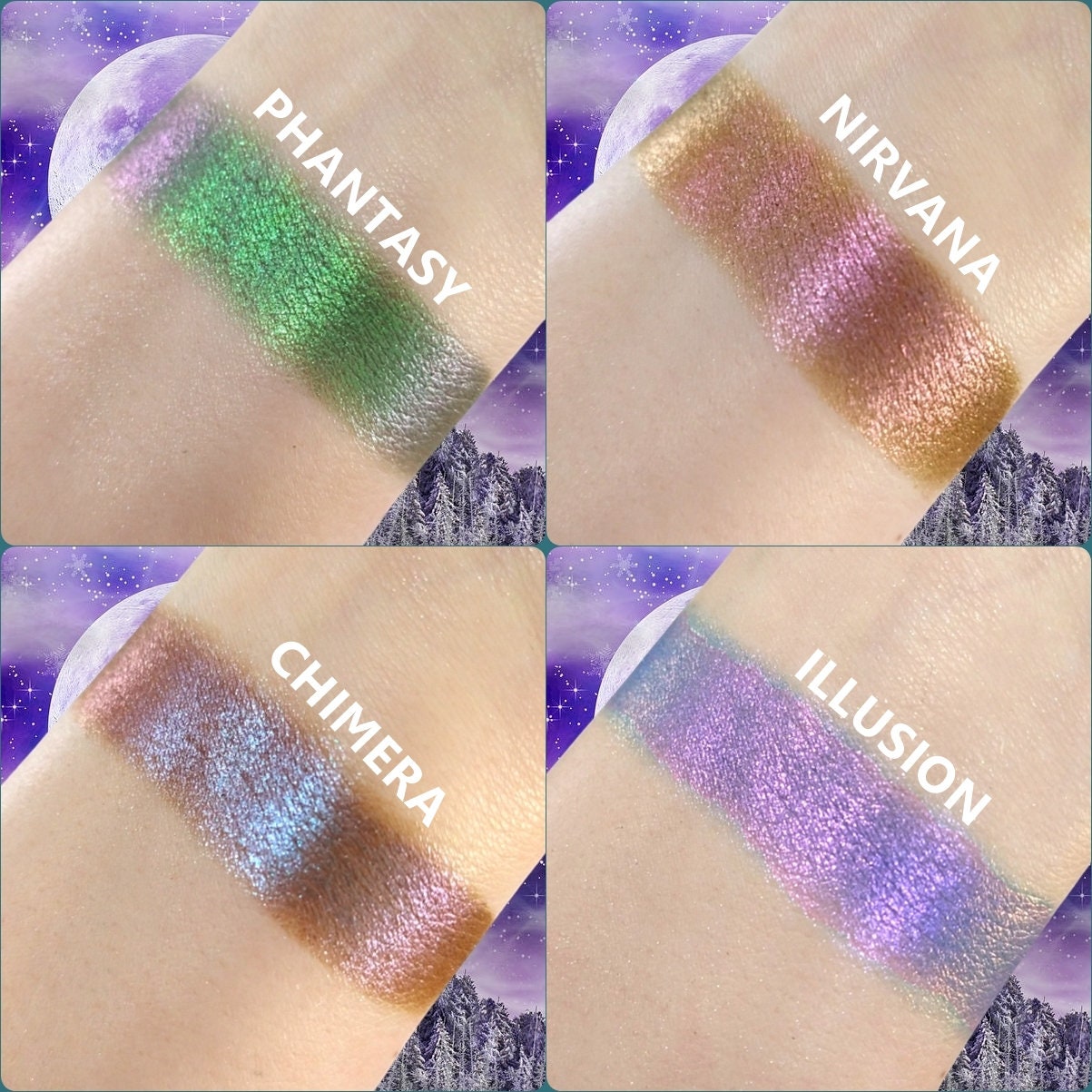 Dreamtopia Collection-Duochrome Eyeshadows