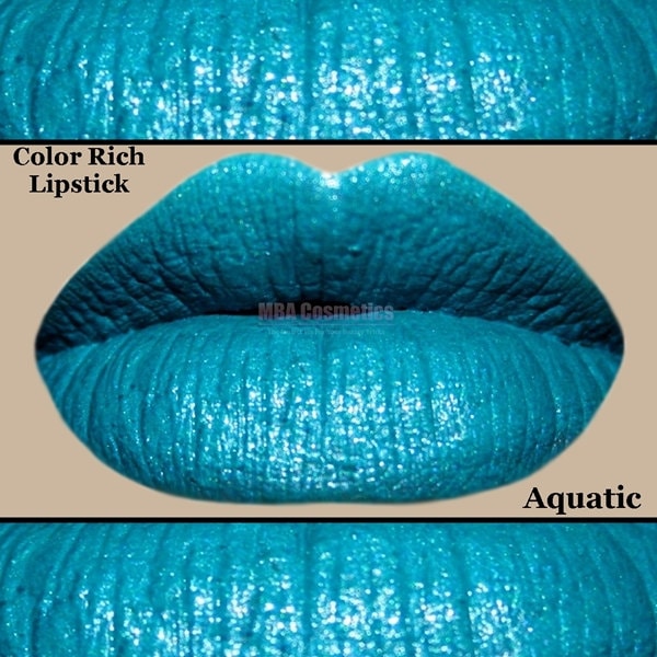 Turquoise Color Rich Lipstick -Aquatic