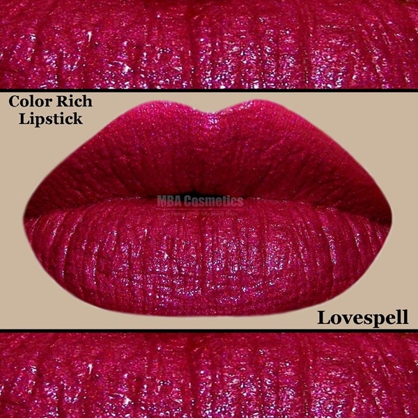 Deep Pink Lipstick- Color Rich Lipstick-Lovespell