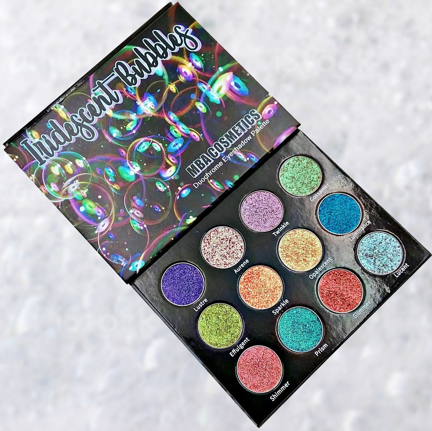 Iridescent Bubbles-Duochrome Eyeshadow Palette