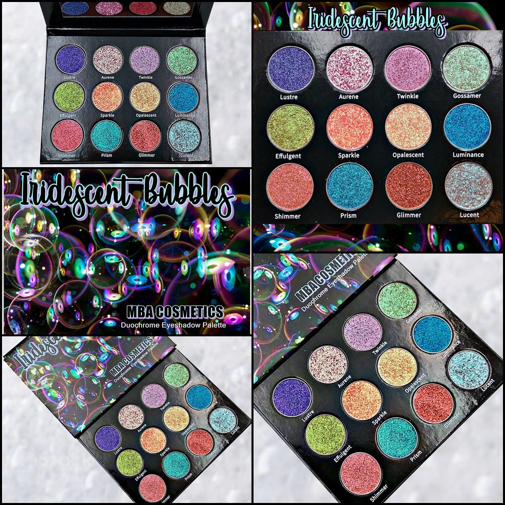 Iridescent Bubbles-Duochrome Eyeshadow Palette