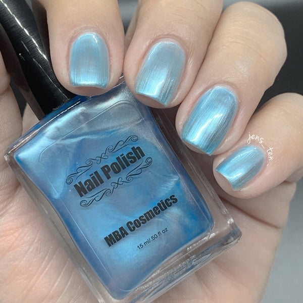 Blue Ice-Nail Polish  Large 15ml