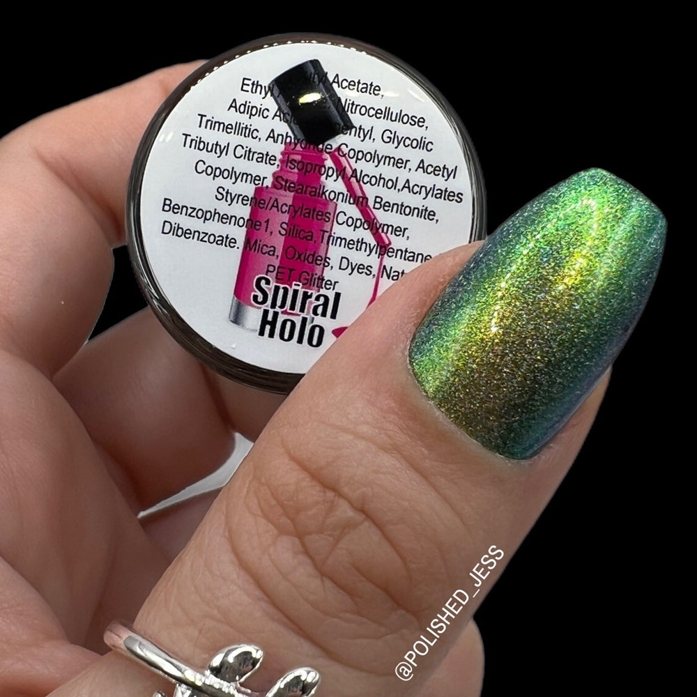 Spiral Holo-Nail Polish-Large-15ml