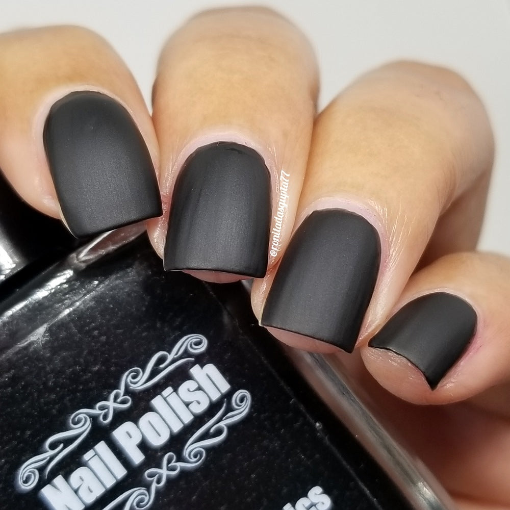 Black Out-Matte Nail Polish Large 15ml