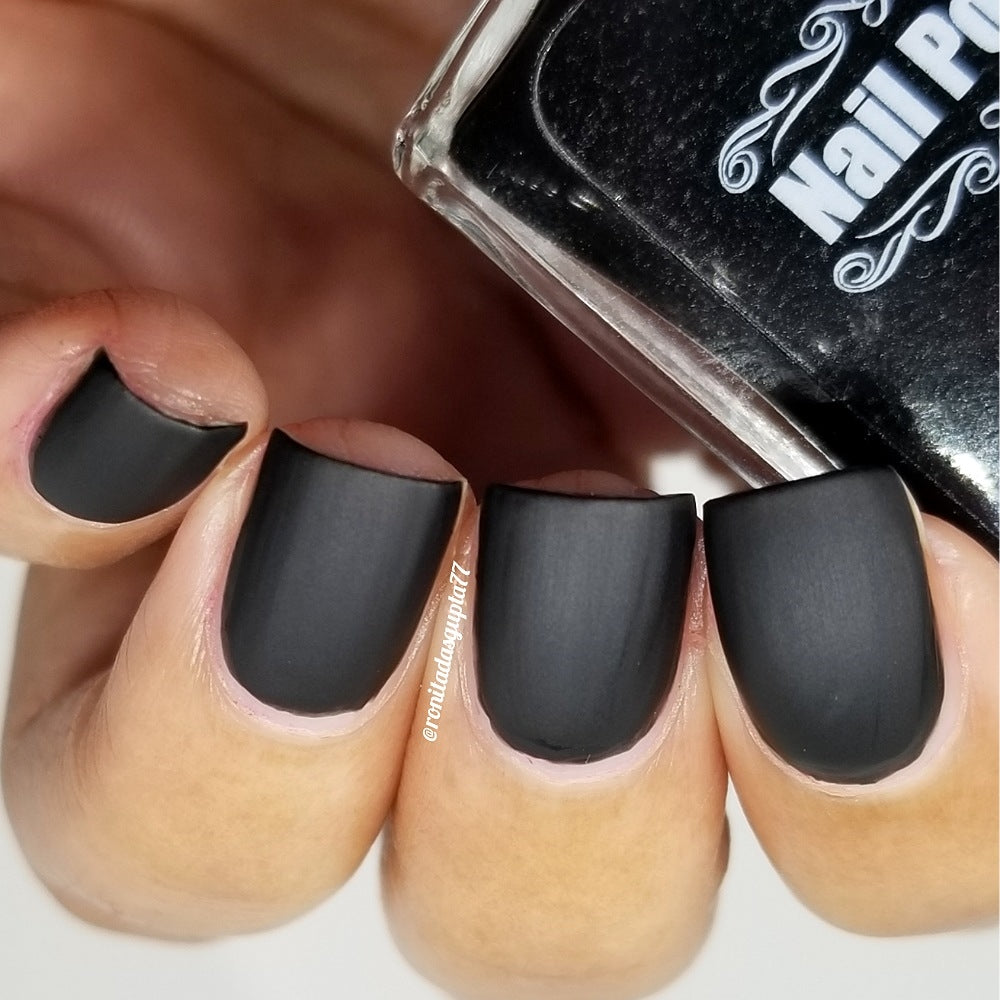 Black Out-Matte Nail Polish Large 15ml