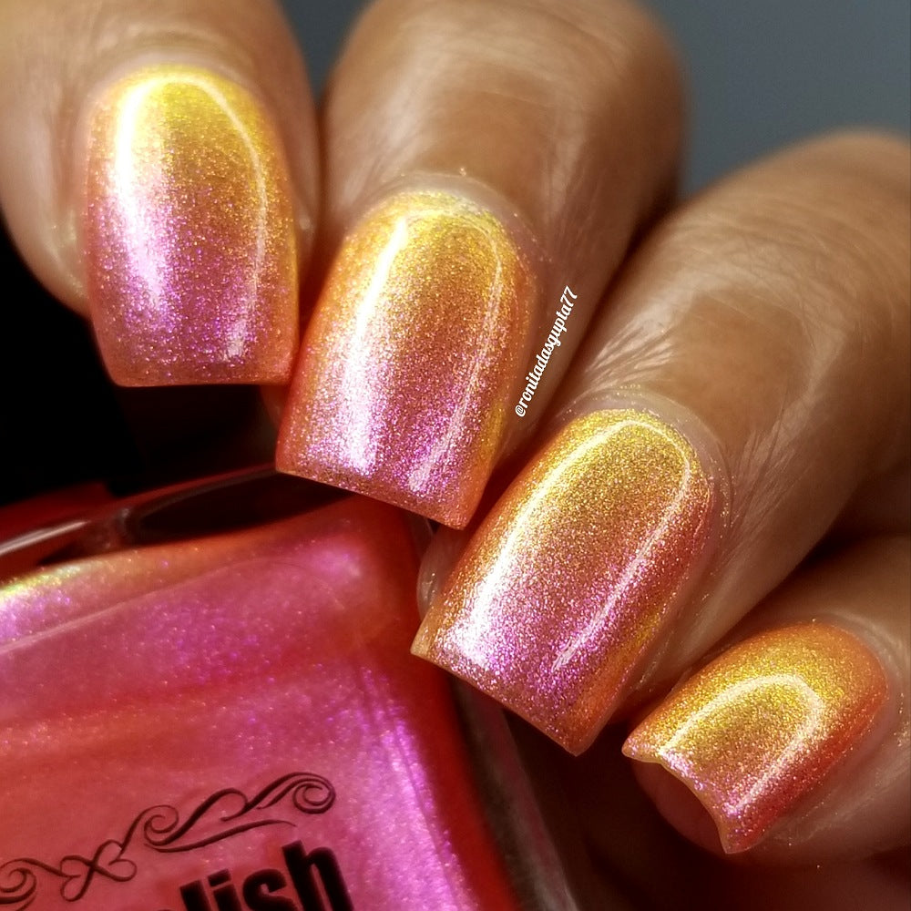 Glow My Gosh-Cruelty Free Nail Polish Large 15ml Bottle