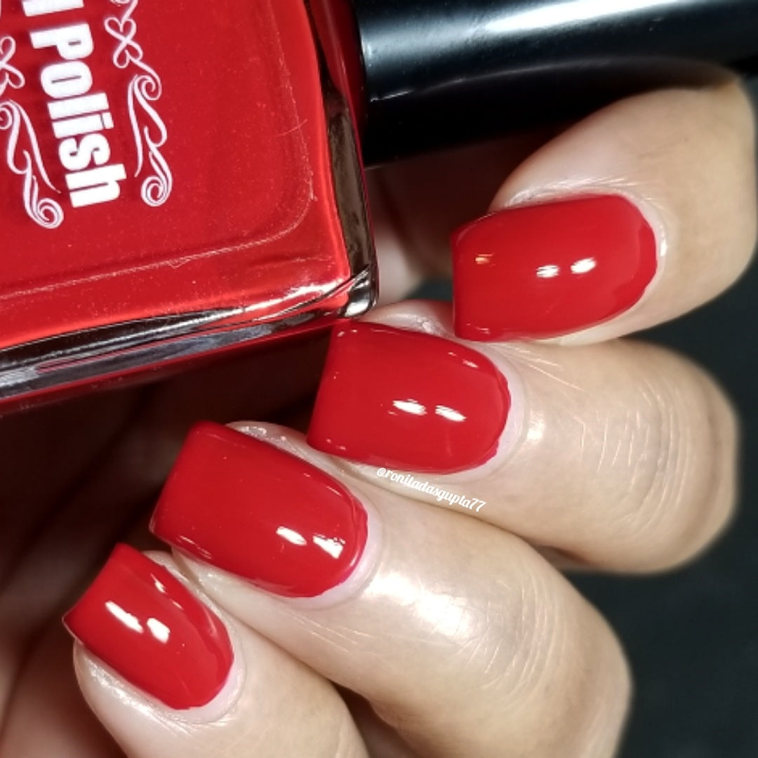 Red Court-Nail Polish Large 15ml