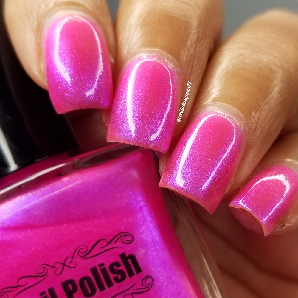 Whats Glowing On -Cruelty Free Nail Polish Large 15ml Bottle