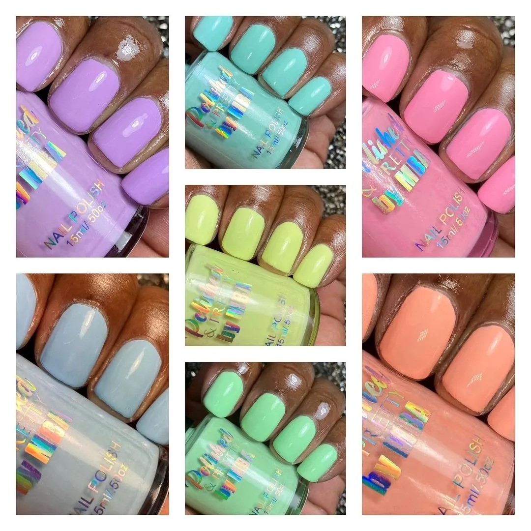 Sweet Peeps-Pastel Neons Collection-5 FREE-Large 15ml Bottles