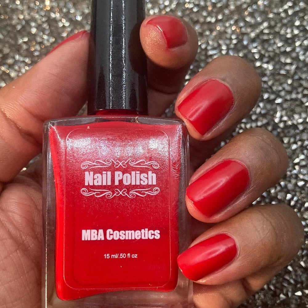 Caught Red Handed-Matte Nail Polish Large 15ml