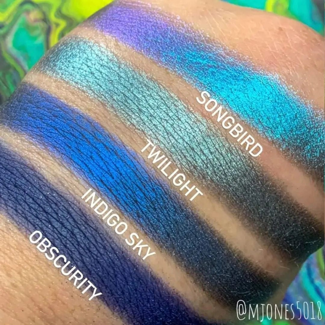 SAT AUG 29 NOON Nocturnal Garden-Pressed Pigment  Palette