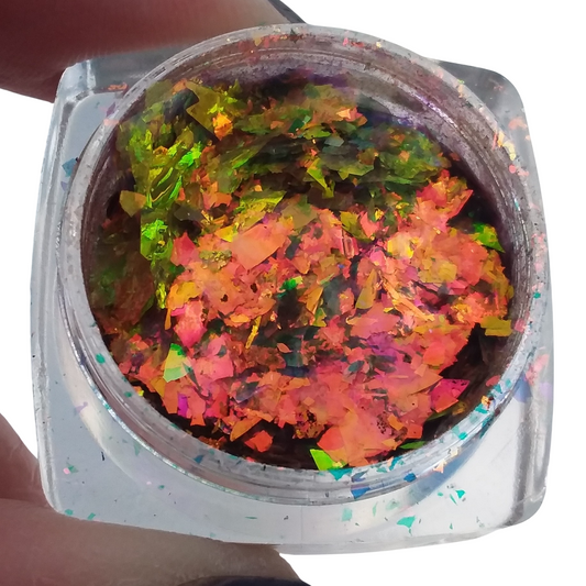 Rainbow Dragon-Chromaflake Multichrome Flake Eyeshadow Flakes