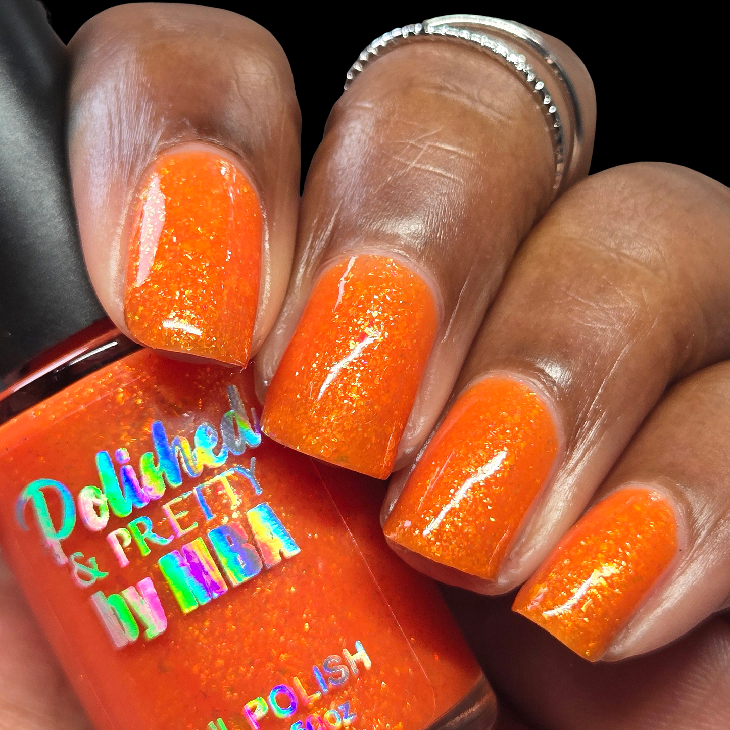 Bonfire-Crelly Flakes-Nail Polish