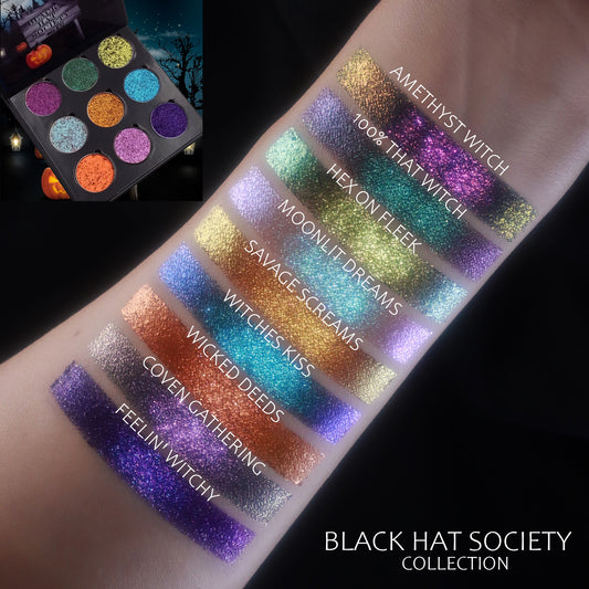 Black Hat Society Pressed Pigment Collection