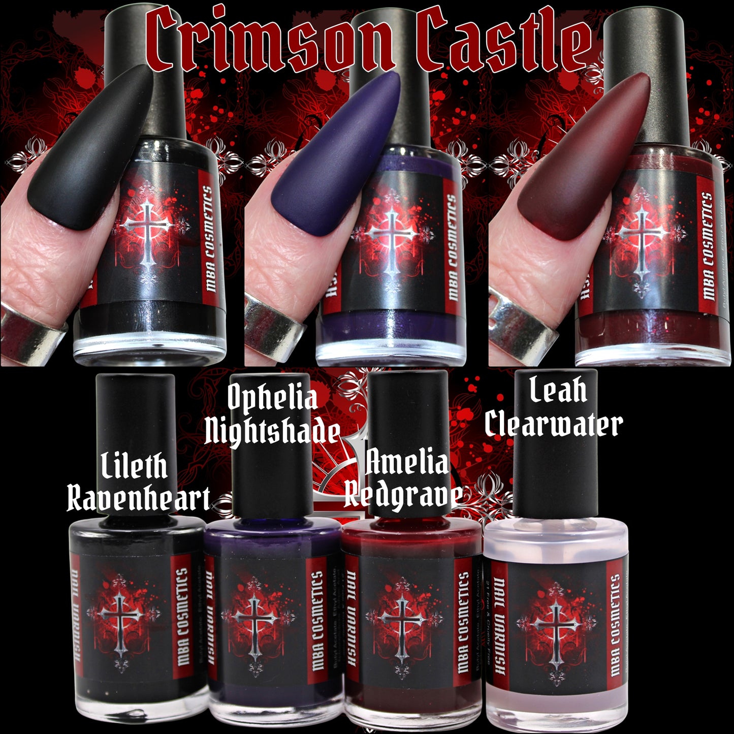 Ophelia Nightshade-Purple Cream Polish