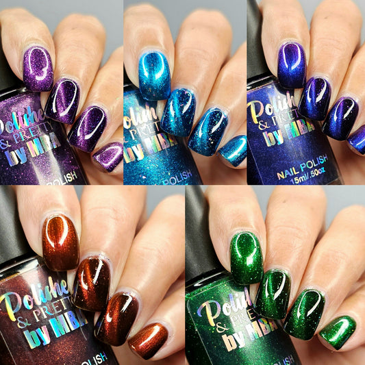 Magnetism-Magnetic Nail Polish Collection