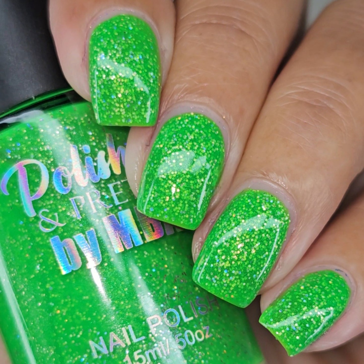 HoloGlow-Neon Holographic Nail Polish Collection