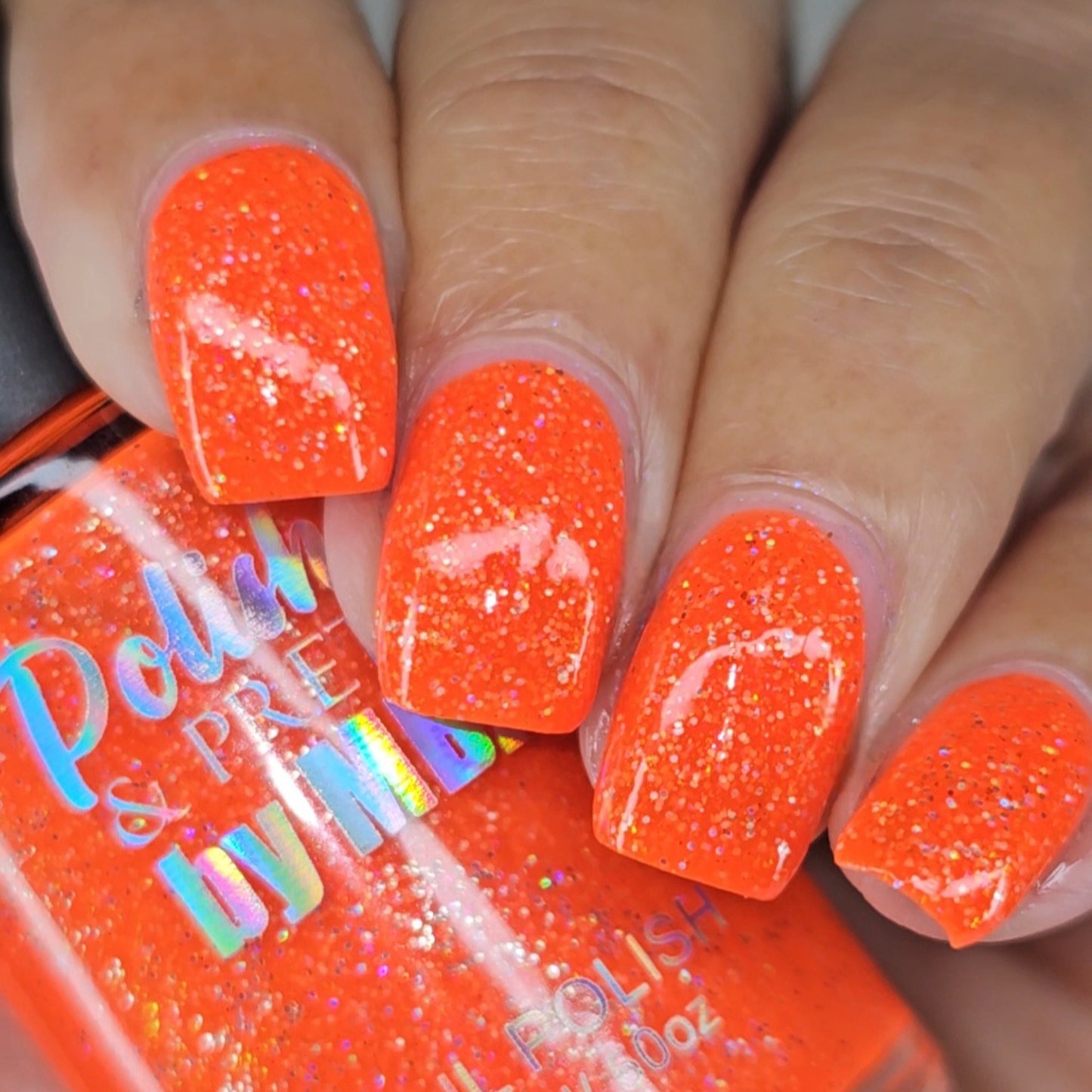 HoloGlow-Neon Holographic Nail Polish Collection