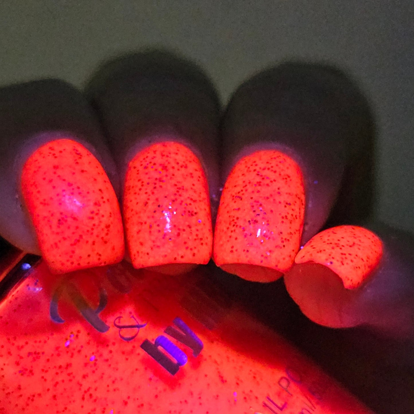 Screamin' Flamingo-Neon Holographic Polish