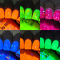 Slushies & Shenanigans-Neon Glitter Nail Polish Collection