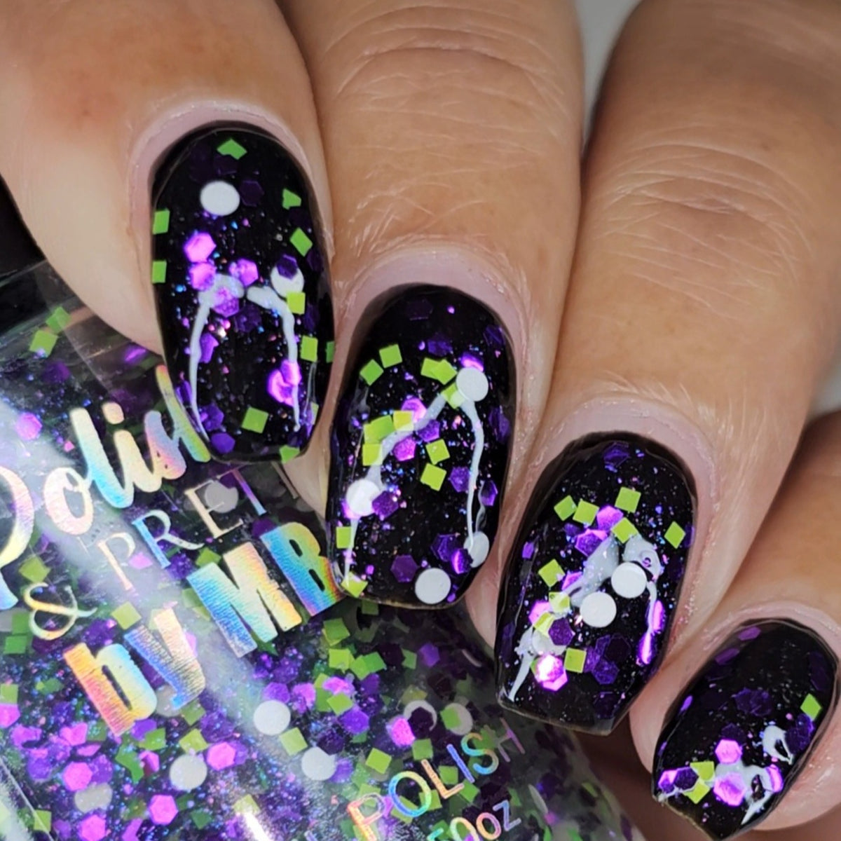 Monster Mashup-Glitter Polish Topper