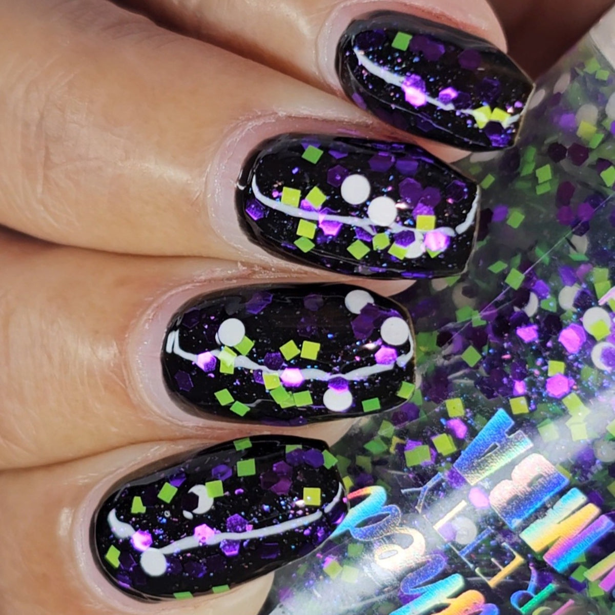 Monster Mashup-Glitter Polish Topper