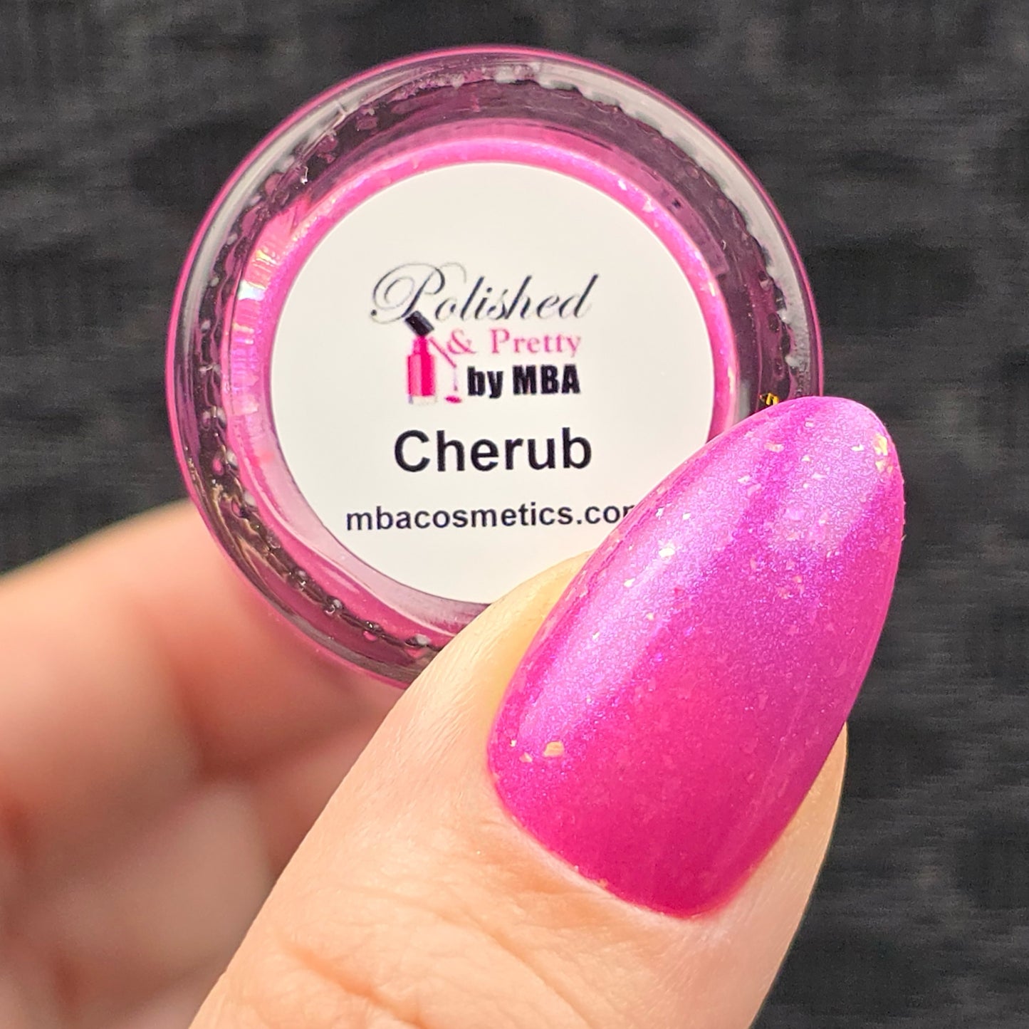 Cherub Thermal Shimmer Flakie Nail Polish