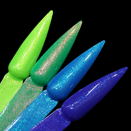 Fruitopia-Blue/Green Quad- Neon Shimmer Series