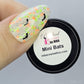 How You Boo-in'?-White Crelly Glitter Polish