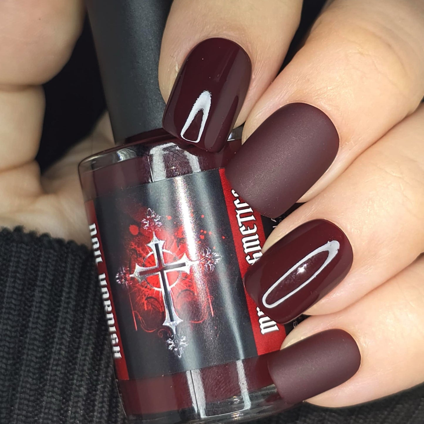 Amelia Redgrave-Red Cream Polish