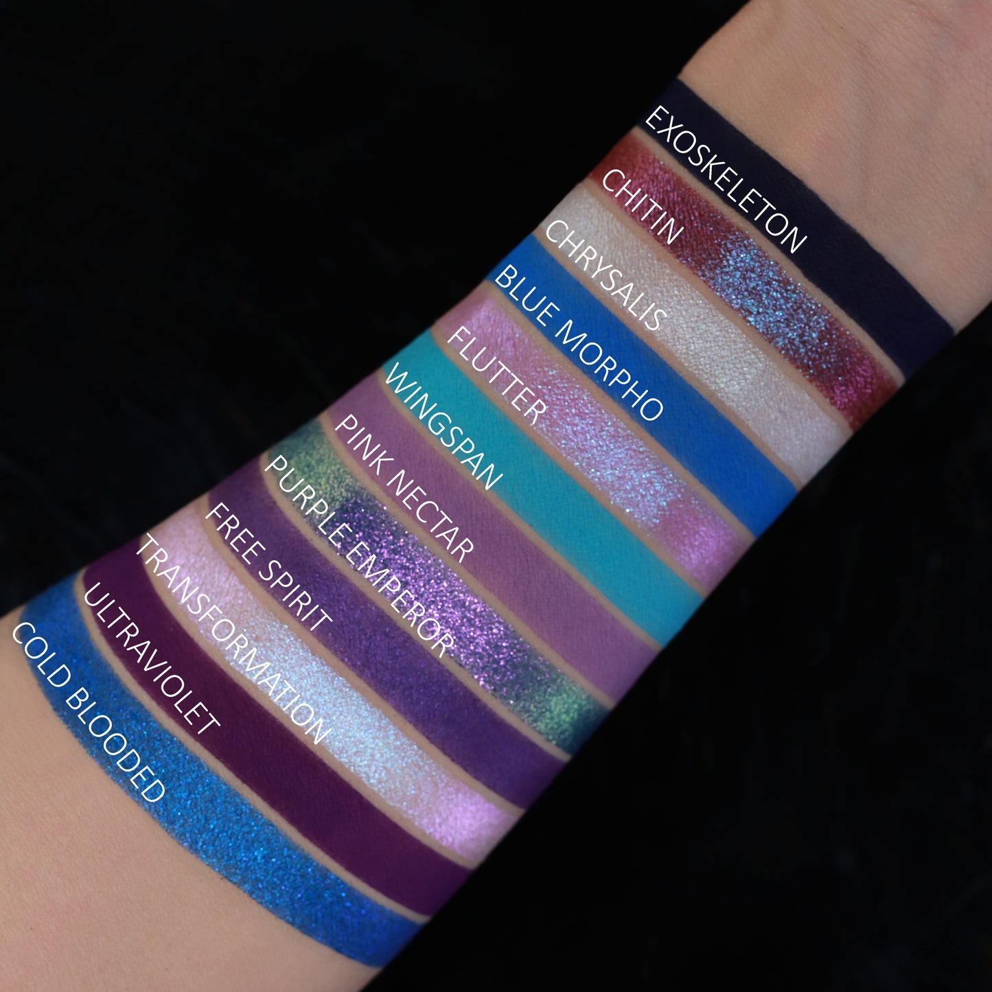 AUG 15 3pm Metamorphosis-Pressed Pigment  Palette
