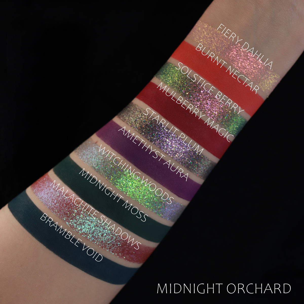 11/1 Midnight Orchard-Holochrome/Matte Eyeshadow Collection