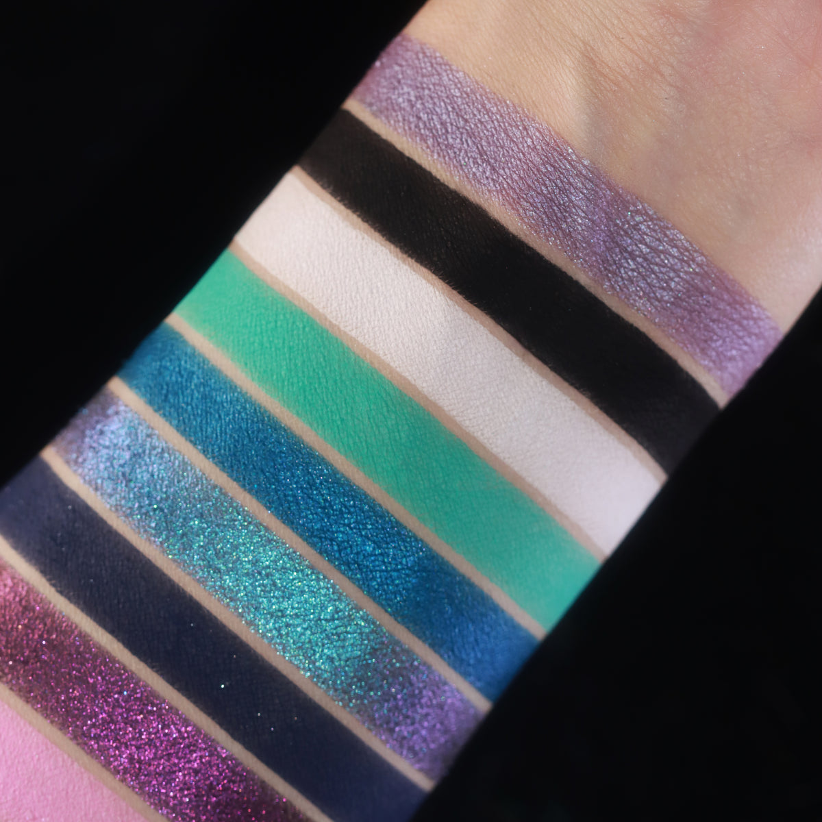 Nocturnal Garden-Pressed Pigment  Palette