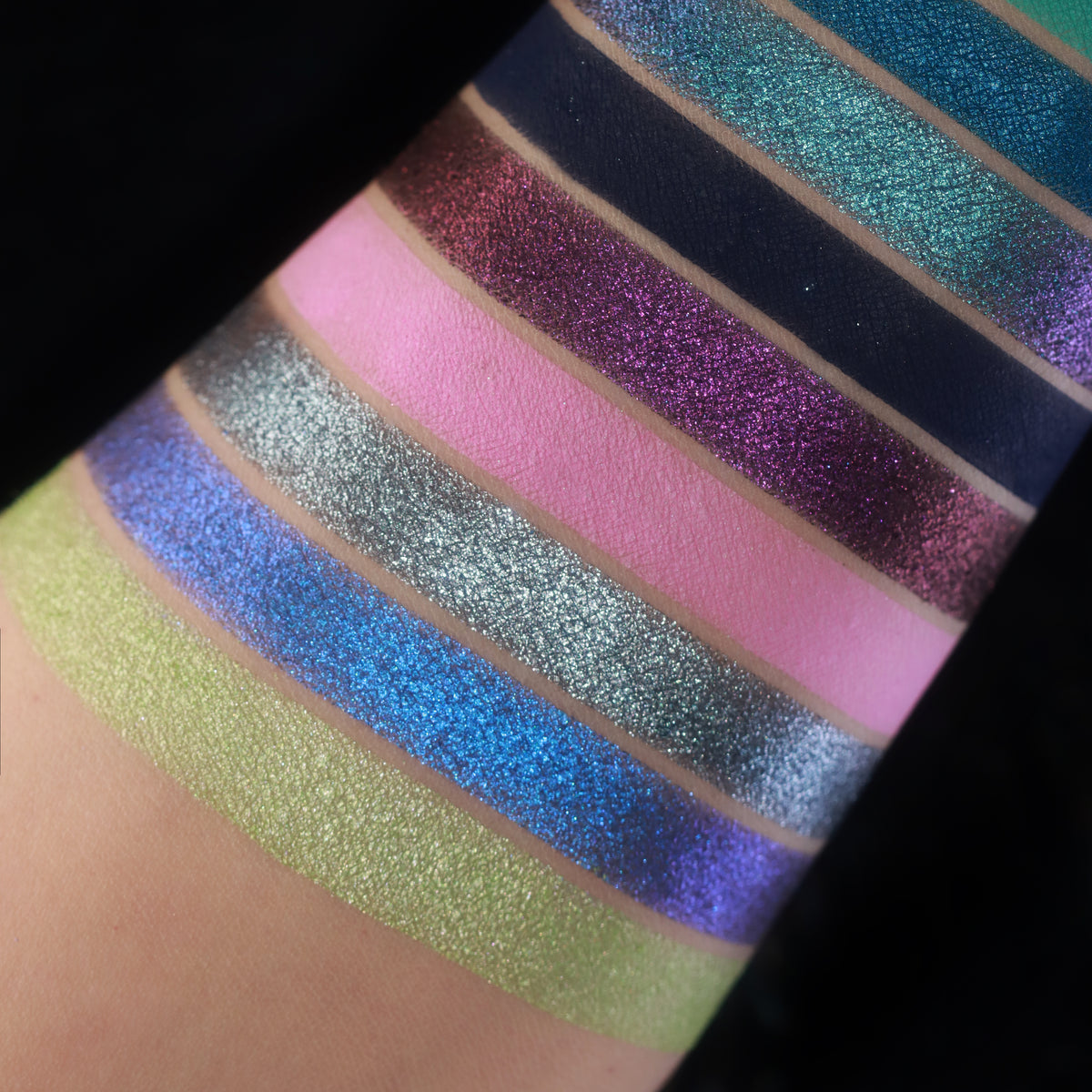 Nocturnal Garden-Pressed Pigment  Palette