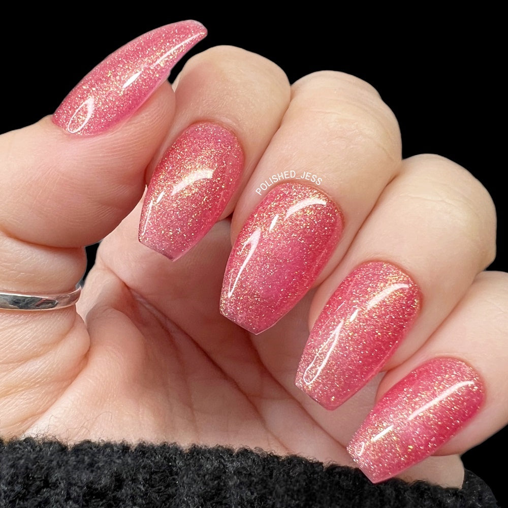 Pink Clouds - Pastel Iridescent Nail Glitter