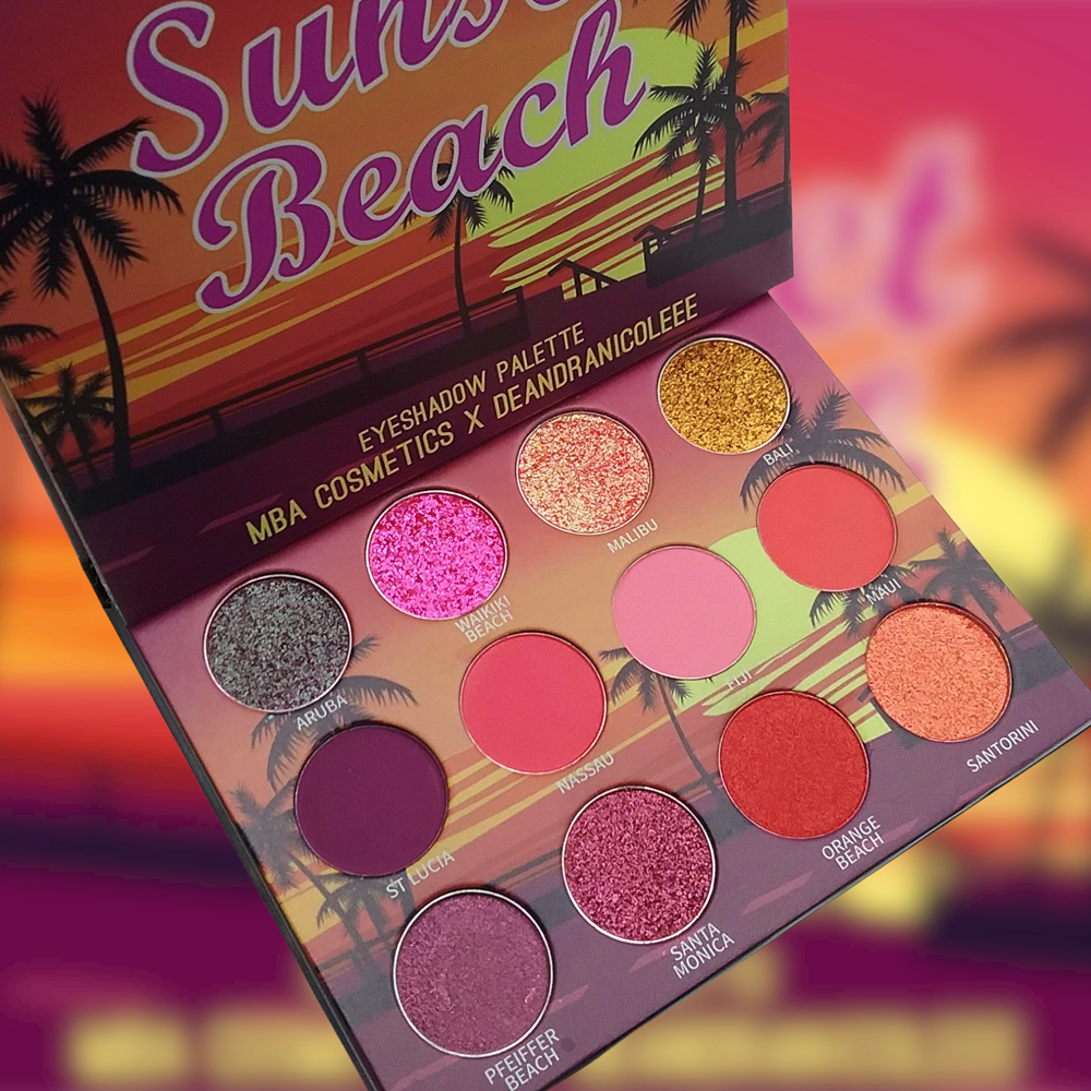 MANUFACTURER DEFECT-Sunset Beach Eyeshadow Palette