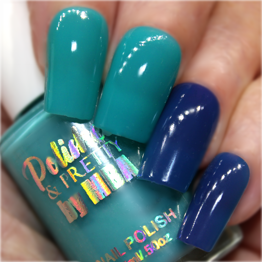 Summertime Blues-Solar Crelly Nail Polish Large 15ml