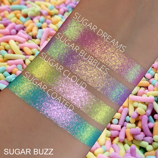 Sugar Buzz Quad-Multichrome Eyeshadows