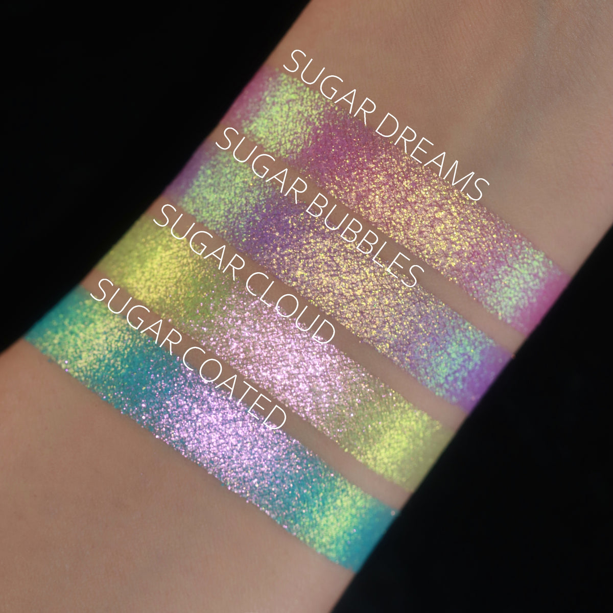 Sugar Buzz Quad-Multichrome Eyeshadows