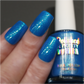 Blue Raspberry Icee-Neon Shimmer Polish