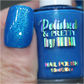 Blue Raspberry Icee-Neon Shimmer Polish