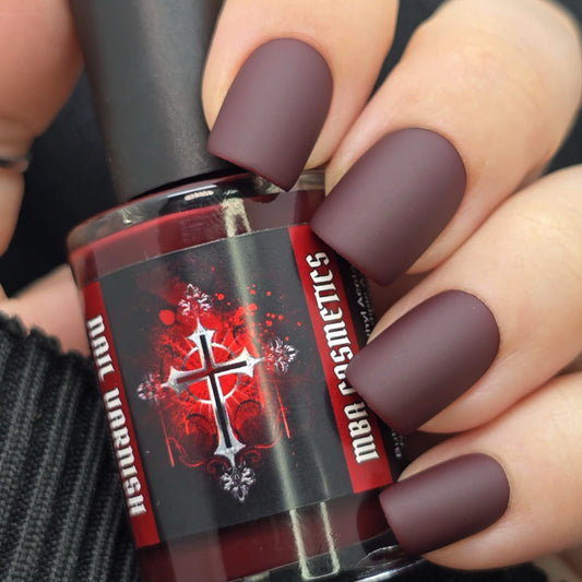 Amelia Redgrave-Red Cream Polish