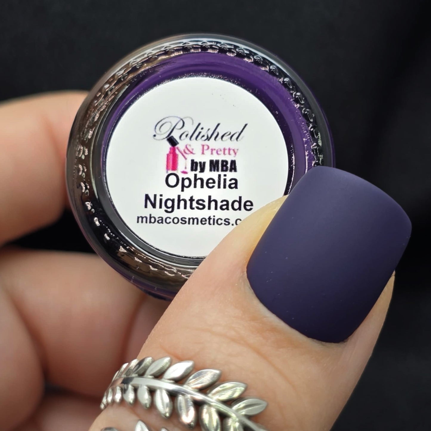 Ophelia Nightshade-Purple Cream Polish