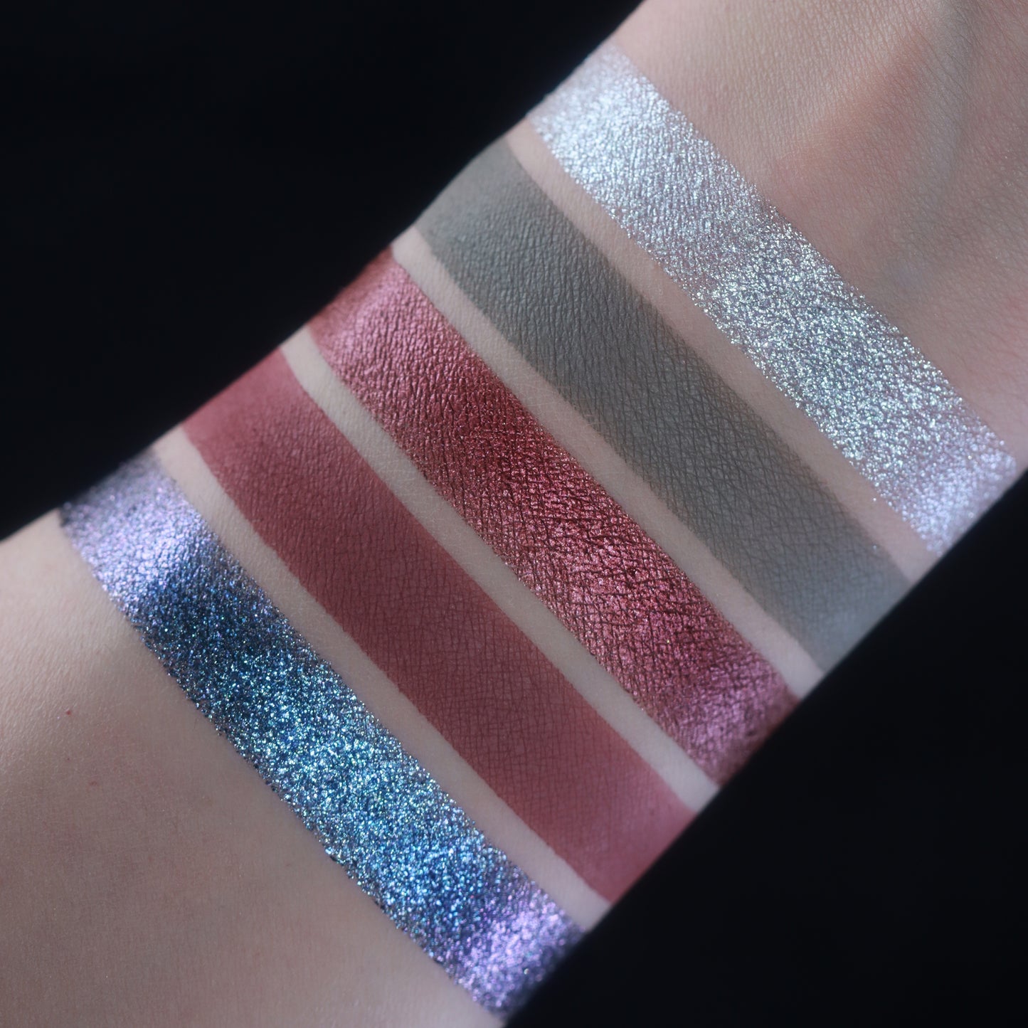Crimson Castle-Pressed Pigment  Palette