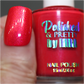 Cherry Berry Slushie-Neon Shimmer Polish